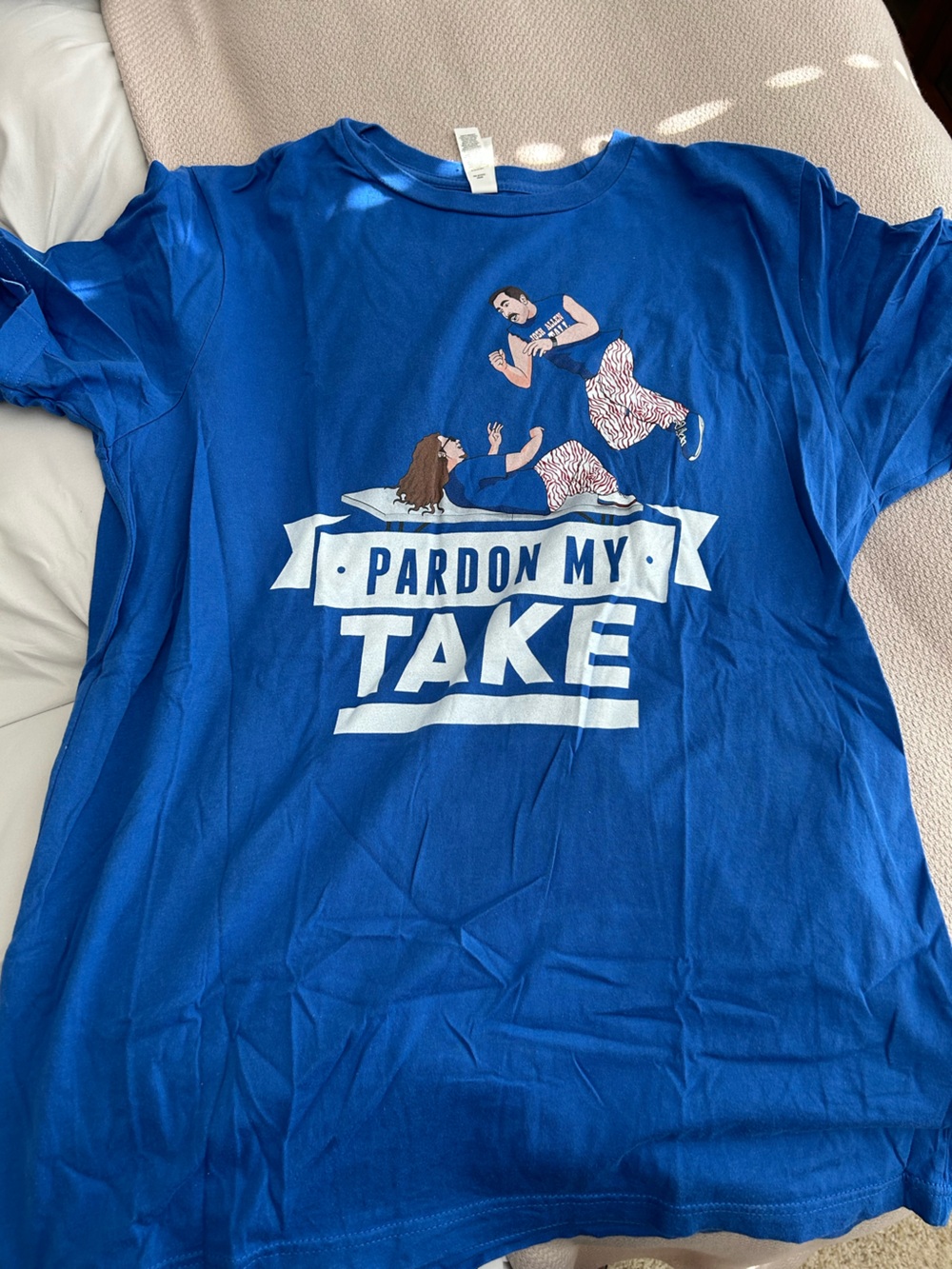 Pardon My Take Kids' Graphic Tee - Royal Blue